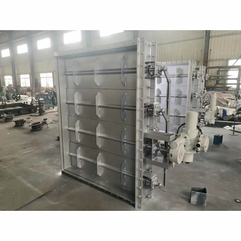 Electric damper adjustment