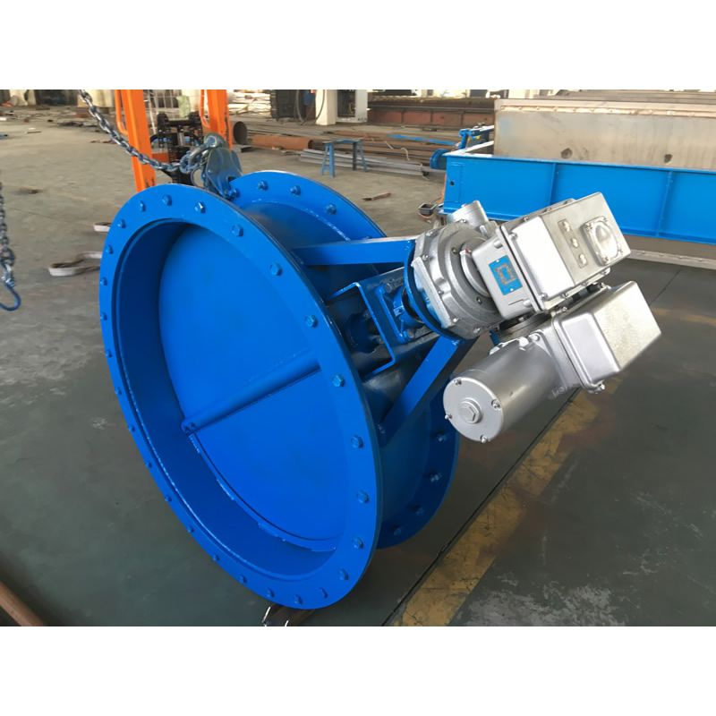 Round electric regulating air valve