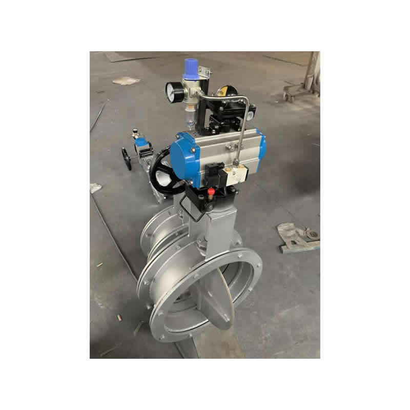 Imported pneumatic actuator round damper