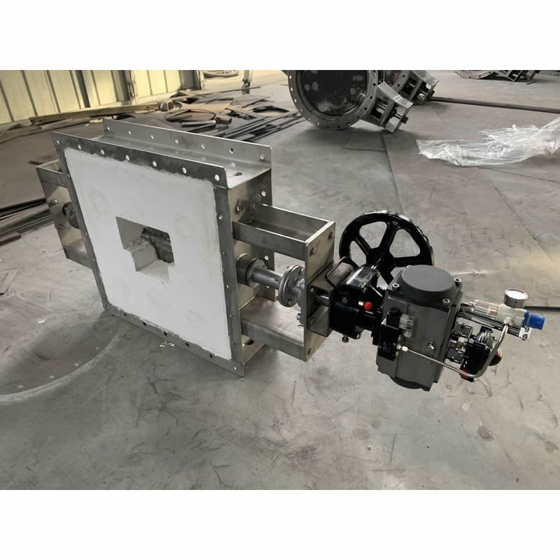 1200�� high temperature flue gas baffle door