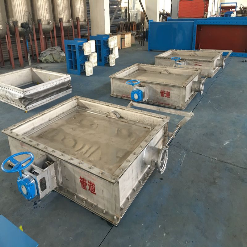 Single louver desulfurization baffle door