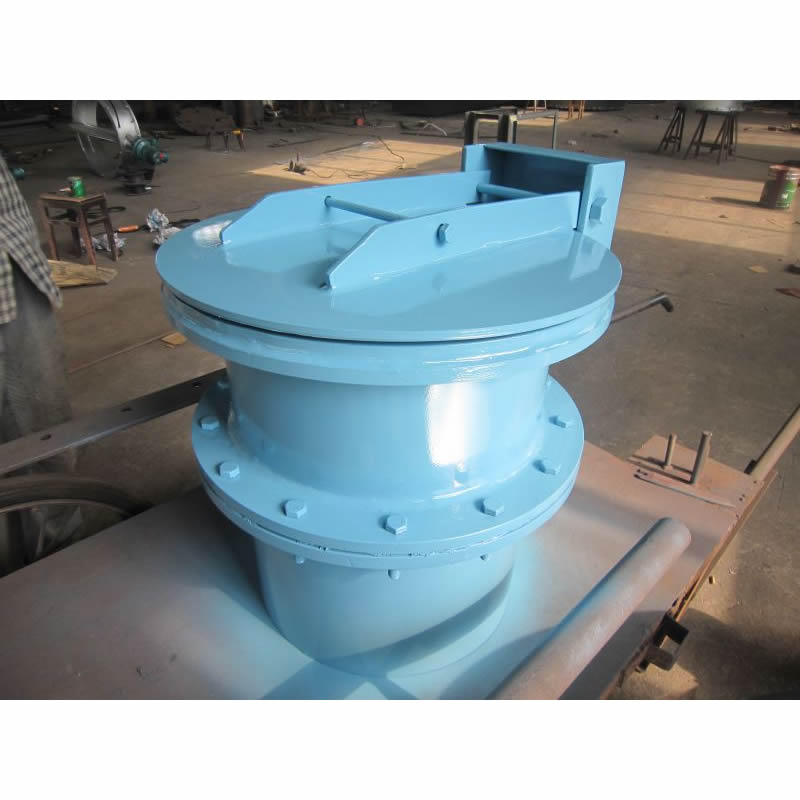 Double acting diaphragm gravity vent