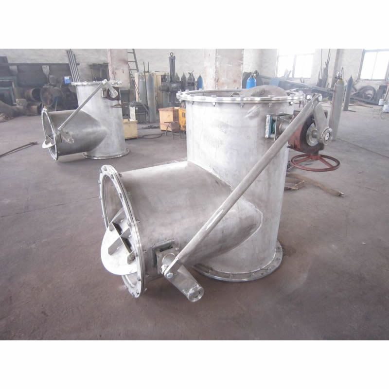 Manual three-way reversing air valve